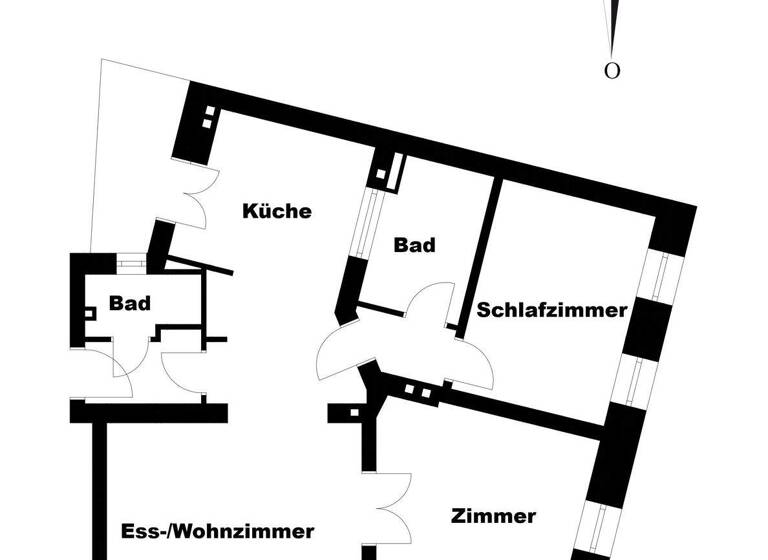 Terrassenwohnung zum Kauf 510.000 € 3 Zimmer 90 m² EG frei ab sofort Hermannstraße 23 Stadtmitte Rostock 18055