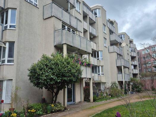 Wohnung zum Kauf 205.000 € 1,5 Zimmer 43 m² 2. Geschoss frei ab sofort Adlerstr. 25 Südstadt Karlsruhe 76137