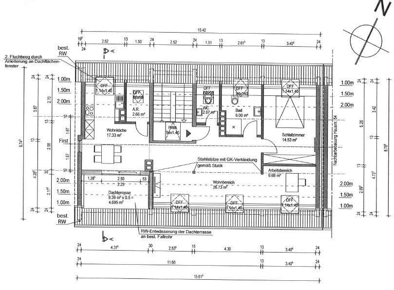 Wohnung zur Miete 850 € 3 Zimmer 81 m²<br/>Wohnfläche 01.03.2025<br/>Verfügbarkeit Eifelstraße 54 Rastpfuhl Saarbrücken / Malstatt 66113