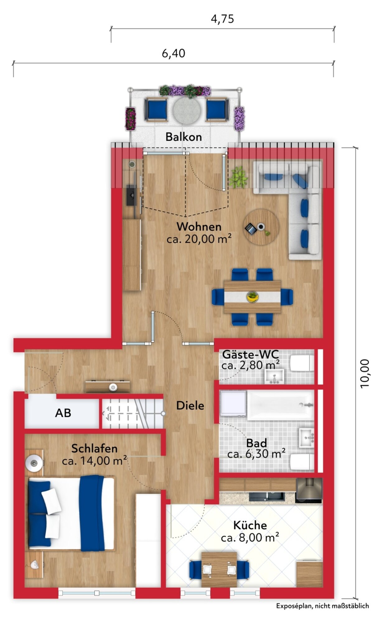 Maisonette zum Kauf 340.000 € 3 Zimmer 93 m²<br/>Wohnfläche 3.<br/>Geschoss Budenheim 55257