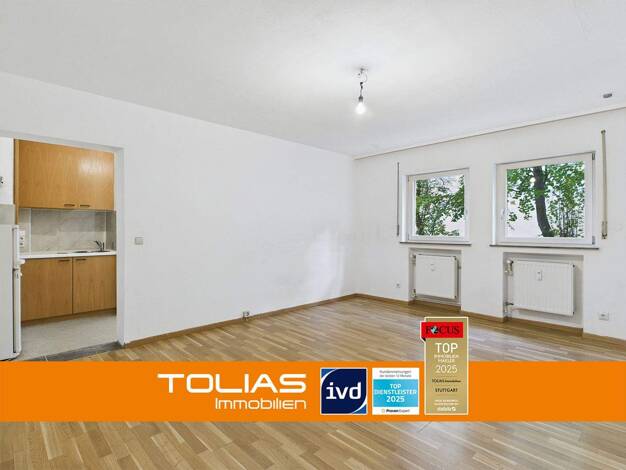 Wohnung zum Kauf 150.000 € 1 Zimmer 30,4 m² EG Ost Stuttgart 70188