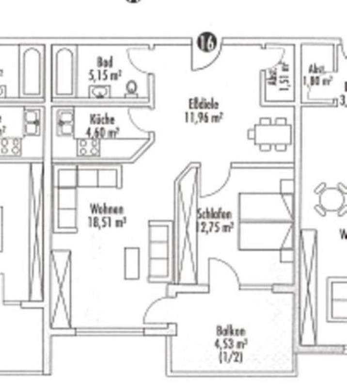 Wohnung zum Kauf 330.000 € 2 Zimmer 60 m²<br/>Wohnfläche 2.<br/>Geschoss 01.03.2025<br/>Verfügbarkeit Steingrundweg 13 Niederrad Frankfurt am Main 60528