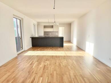 Wohnung zur Miete - Erstbezug 1.400 € 3 Zimmer 84,4 m² Dietrich-Bonhoeffer-Str. 12a Lämmerspiel Mühlheim 63165