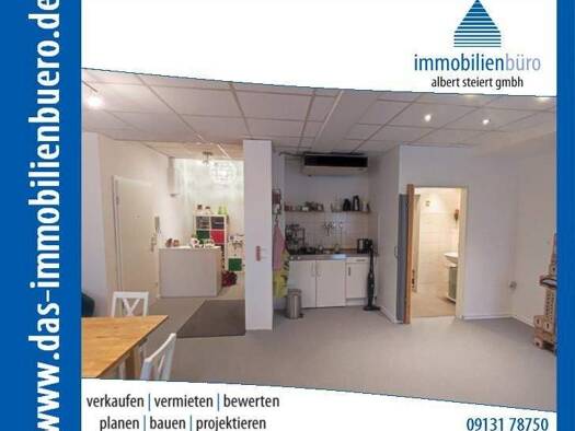 Studio zur Miete 610 € 1 Zimmer 48,7 m² frei ab sofort Innenstadt Erlangen 91054