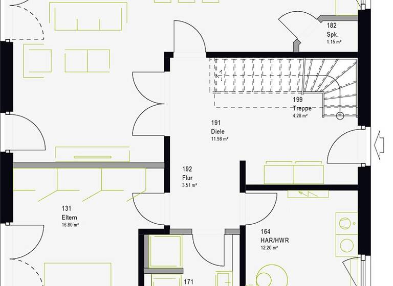 Einfamilienhaus zum Kauf 418.000 € 5 Zimmer 179 m² 650 m² Grundstück Gebesee 99189