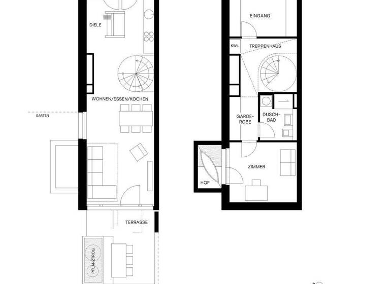 Reihenendhaus zum Kauf - Erstbezug provisionsfrei 1.350.000 € 5 Zimmer 144 m² 6.219 m² Grundstück Berg 82335