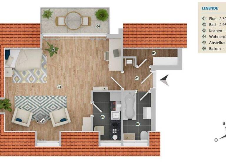 Studio zum Kauf 115.000 € 1 Zimmer 39 m² Briesnitz Dresden 01157