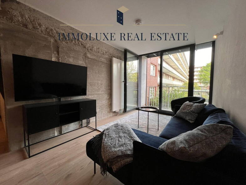 Wohnung zur Miete 1.350 € 1 Zimmer 56,5 m² 1. Geschoss Habichtstraße 37 Barmbek-Nord Hamburg 22305