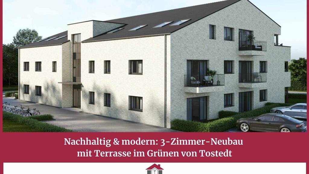 Wohnung zur Miete - Erstbezug 1.400 € 3 Zimmer 106 m² frei ab 01.05.2026 Todtglüsingen Tostedt / Todtglüsingen 21255