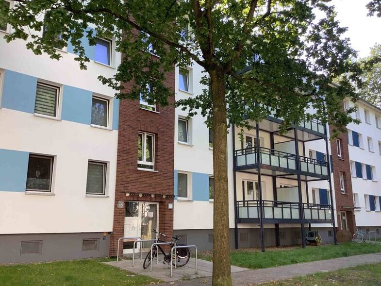 Wohnung zur Miete 626 € 3 Zimmer 69,5 m² 2. Geschoss frei ab 10.07.2025 Hünertshagen 15 Aumund - Hammersbeck Bremen 28755