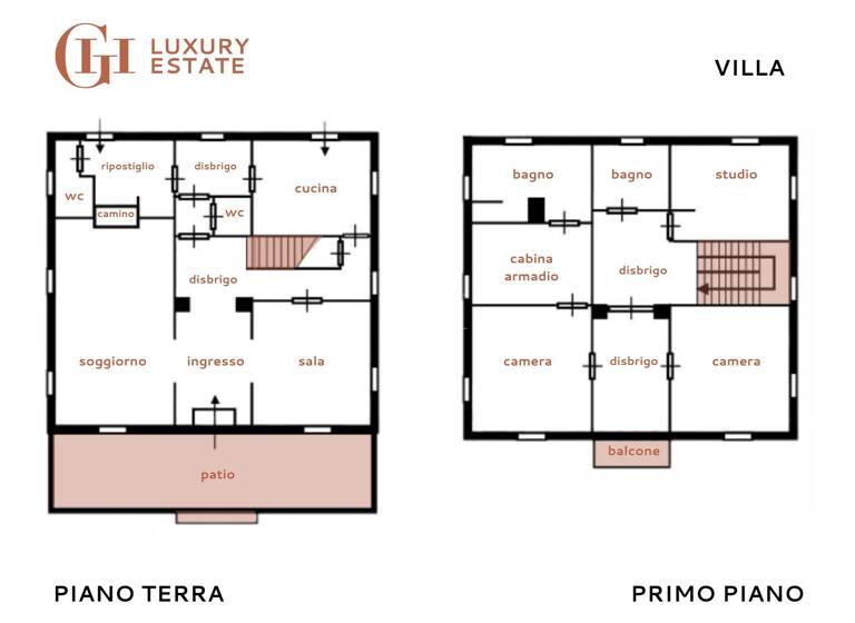 Villa zum Kauf 15 Zimmer 450 m² 2.000 m² Grundstück frei ab sofort Via Cesare Battisti 17 Riccione 47838