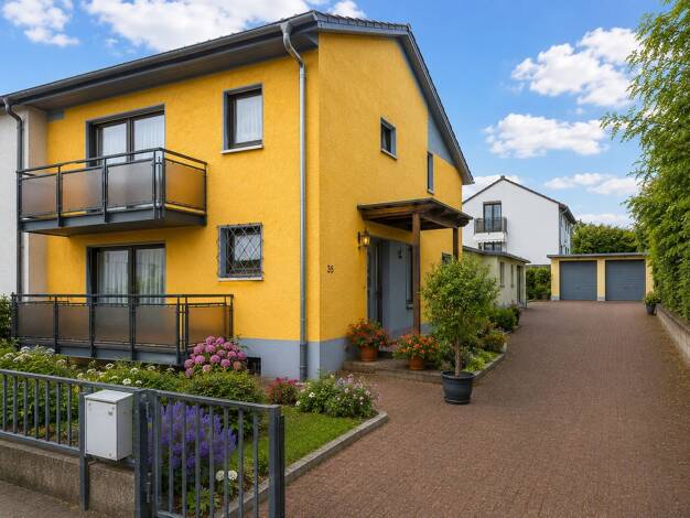 Mehrfamilienhaus zum Kauf als Kapitalanlage geeignet 627.400 € 7 Zimmer 172 m² 454 m² Grundstück Hamburger Straße 54 Rüsselsheim Rüsselsheim am Main 65428