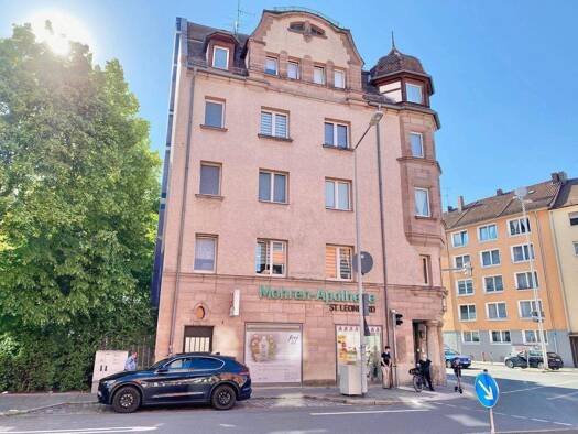 Wohnung zur Miete 890 € 3 Zimmer 85,9 m² Geschoss 4/5 frei ab sofort St Leonhard Nürnberg 90439