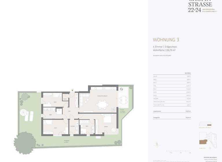 Wohnung zum Kauf - Erstbezug provisionsfrei 1.980.000 € 4 Zimmer 139,8 m² EG Pasing-Obermenzing München 81245