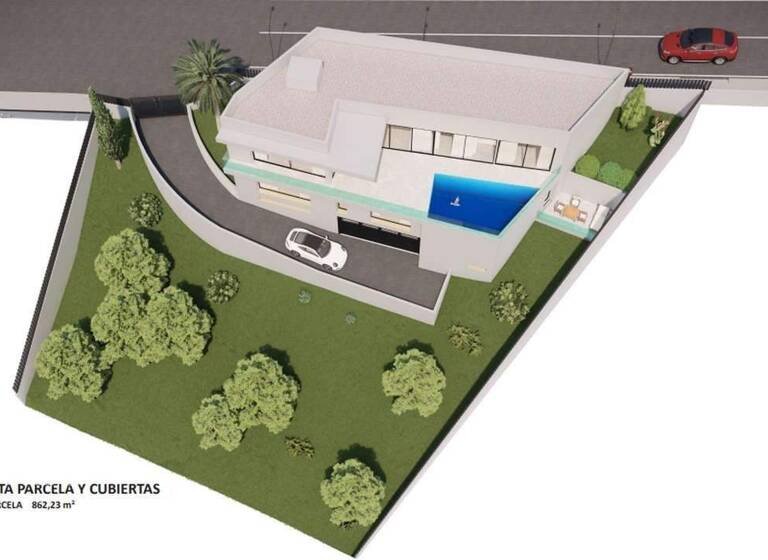 Villa zum Kauf - Erstbezug provisionsfrei 3.950.000 € 5 Zimmer 310 m² 862 m² Grundstück Costa den Blanes 07181