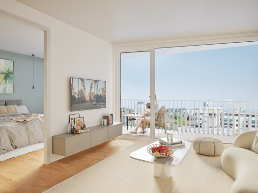 Wohnung zum Kauf - Erstbezug provisionsfrei 407.200 € 2 Zimmer 52,7 m² EG Am Briel 53 Petershausen Konstanz 78467