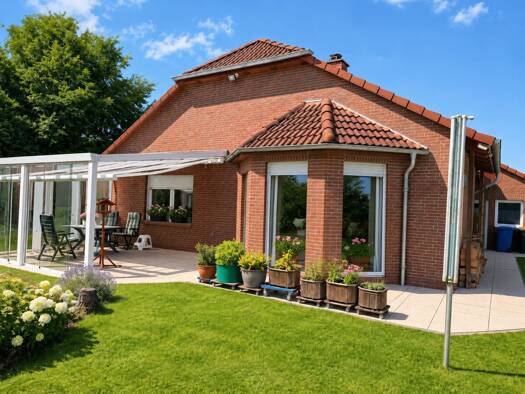 Bungalow zum Kauf 359.900 € 3 Zimmer 100 m² 760 m² Grundstück frei ab 01.01.2027 Friedeburg Friedeburg 26446