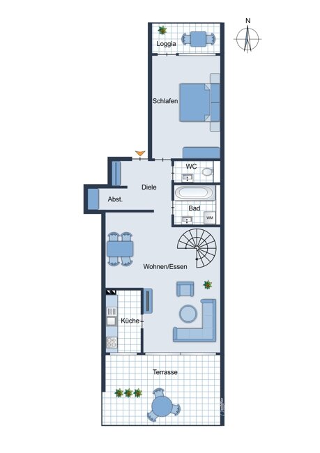 Wohnung zum Kauf 475.000 € 2 Zimmer 70 m²<br/>Wohnfläche Gmund 83703