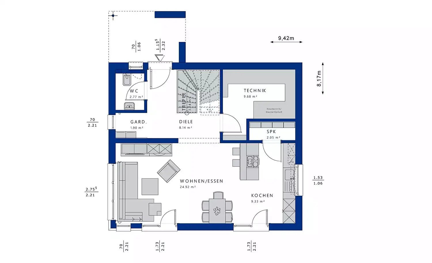 Haus zum Kauf 582.796 € 5 Zimmer 124,8 m²<br/>Wohnfläche 420 m²<br/>Grundstück Innenstadt - Nord Schweinfurt-Innenstadt 97421