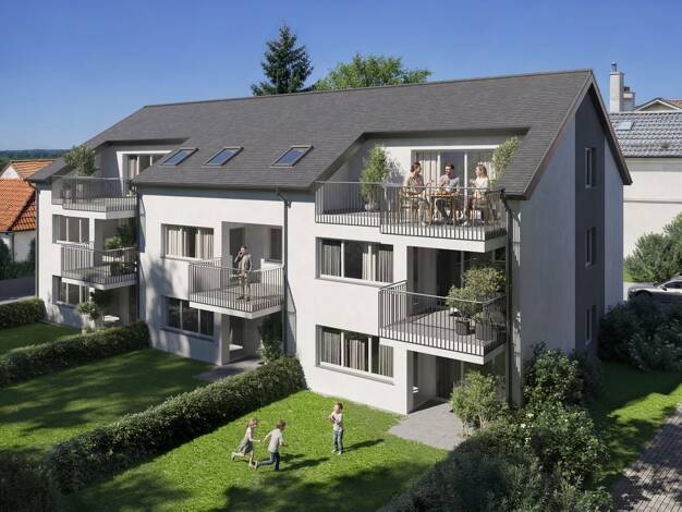 Wohnung zum Kauf - Neubau provisionsfrei 485.000 € 4 Zimmer 106,1 m² 1. Geschoss Hohenwarter Straße 51 Schellbronn Neuhausen 75242