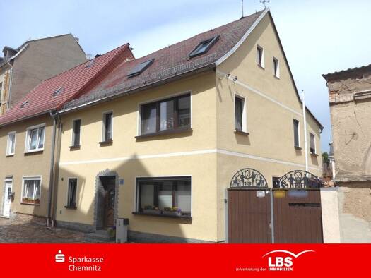 Reihenendhaus zum Kauf provisionsfrei 168.000 € 4 Zimmer 135 m² 270 m² Grundstück Glauchau Glauchau 08371