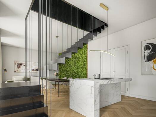Maisonette zum Kauf - Neubau 1.090.000 € 3 Zimmer 114,8 m² Ausstellungsstraße 29 Leopoldstadt 1020
