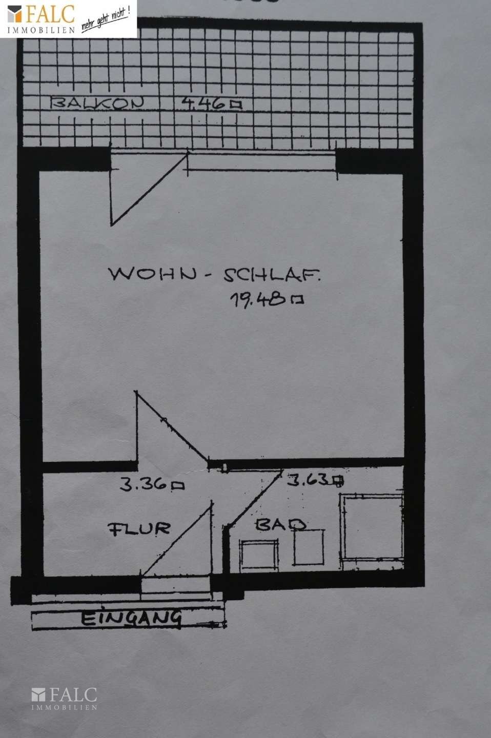 Wohnung zum Kauf 129.000 € 1 Zimmer 30 m²<br/>Wohnfläche Obernau Obernau 63743