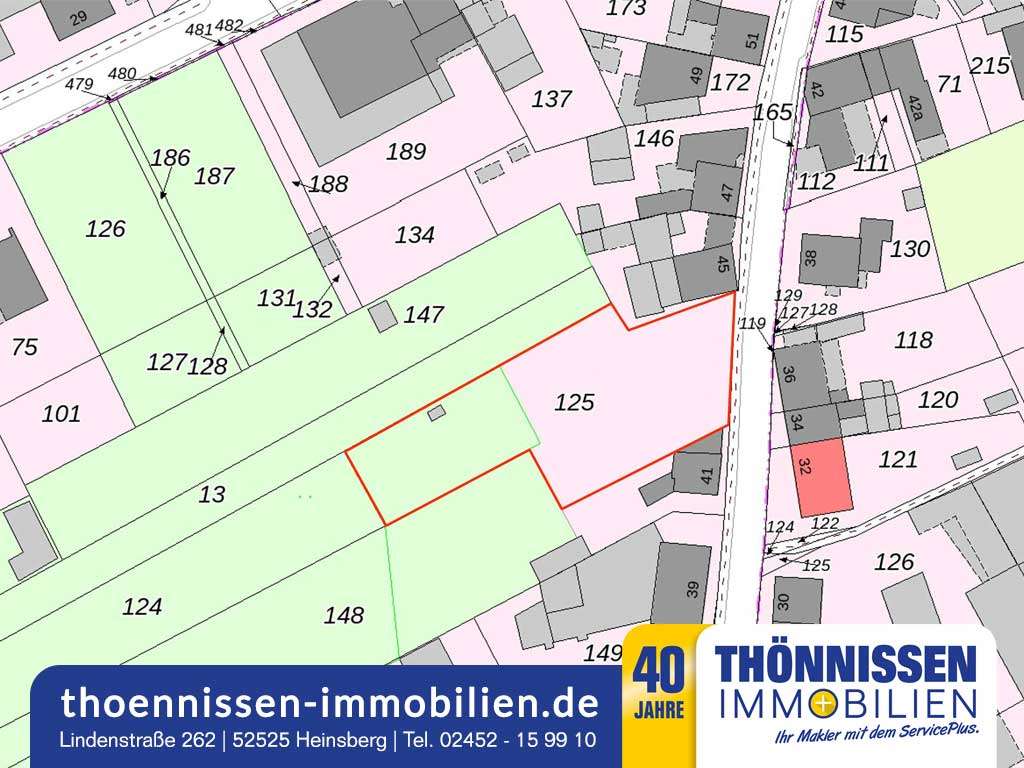 Grundstück zum Kauf 230.000 € 1.355 m²<br/>Grundstück Karken Heinsberg-Karken 52525