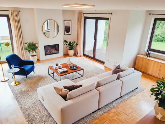 Doppelhaushälfte zum Kauf 899.000 € 7 Zimmer 180 m² 428 m² Grundstück Lohhof Unterschleißheim 85716