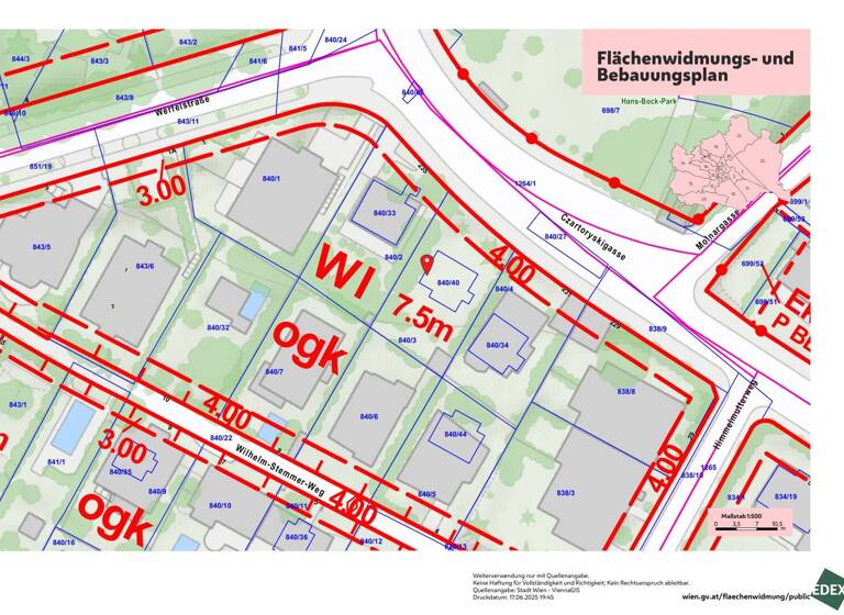 Grundstück zum Kauf 790.000 € 381 m² Grundstück Wien,Hernals 1170