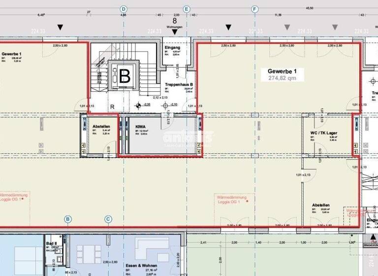 Ladenfläche zur Miete - Erstbezug 274,8 m² Verkaufsfläche Löbervorstadt Erfurt 99096