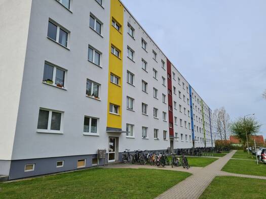 Wohnung zur Miete 442 € 4 Zimmer 68 m² 1. Geschoss frei ab sofort Brandteichstraße 18e Industriegebiet Greifswald 17489