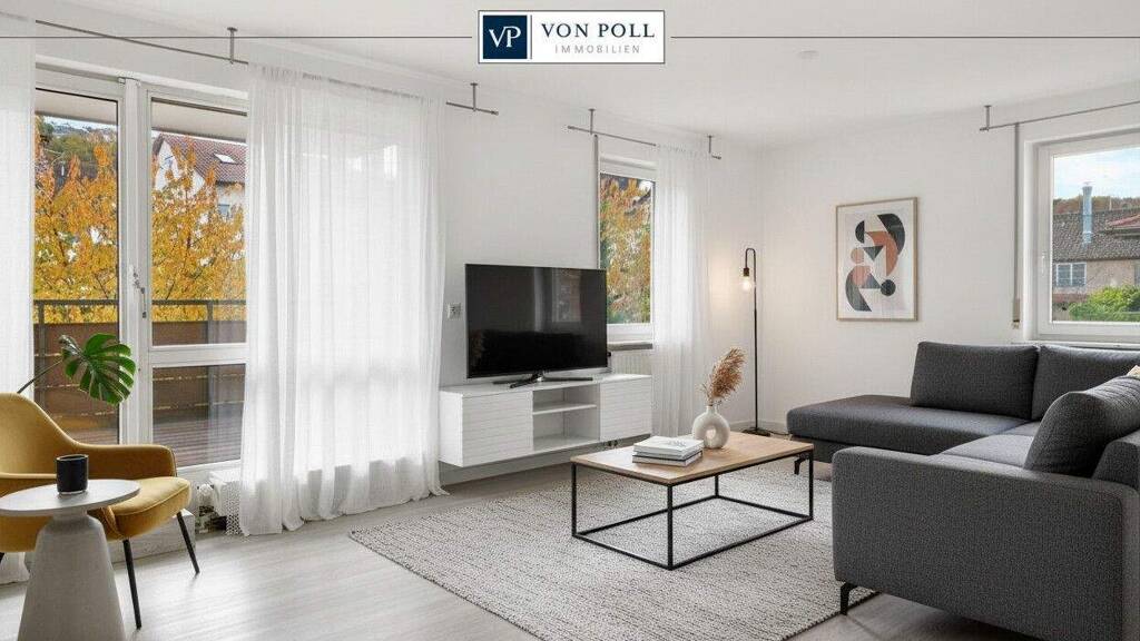 Wohnung zum Kauf 427.000 € 3,5 Zimmer 91,3 m² 1. Geschoss Gerlingen 70839