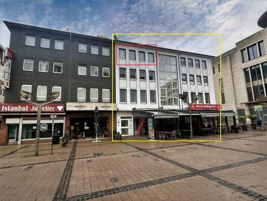 Büro zur Miete provisionsfrei 460 € 3 Zimmer 46 m² Bürofläche Altstadt Duisburg-Mitte 47051