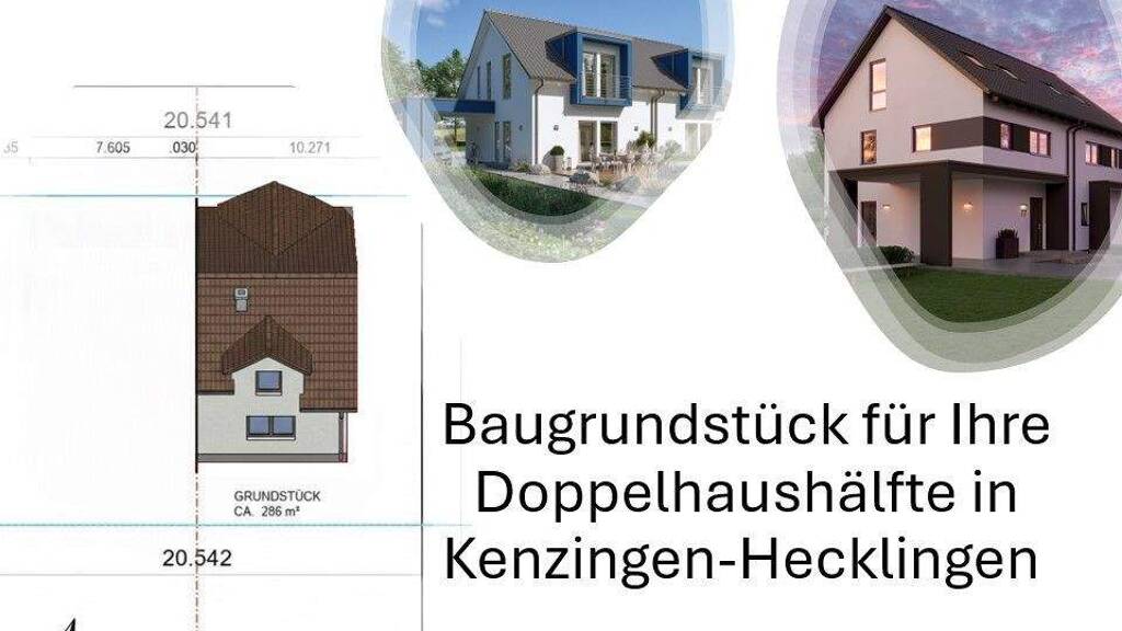 Grundstück zum Kauf provisionsfrei 149.000 € 287 m² Grundstück Hecklingen Kenzingen 79341