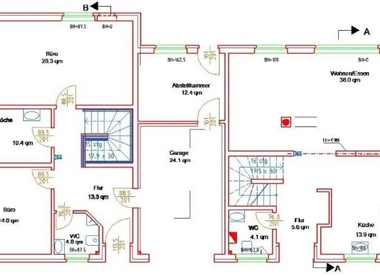 Mehrfamilienhaus zum Kauf 730.000 € 4,5 Zimmer 236 m² 735 m² Grundstück frei ab sofort Allerpark Wolfsburg 38448