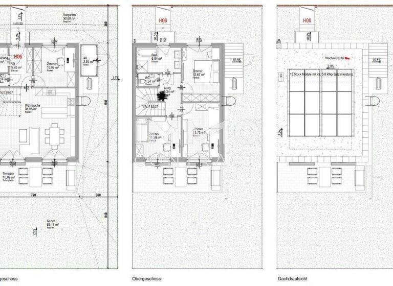 Doppelhaushälfte zur Miete - Erstbezug 842 € 5 Zimmer 106,3 m² Stoob 7344