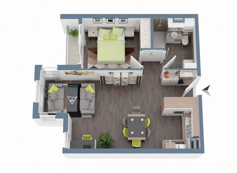 Wohnung zum Kauf - Erstbezug 244.080 € 2 Zimmer 54,2 m² 3. Geschoss Fürstenwalde 15517