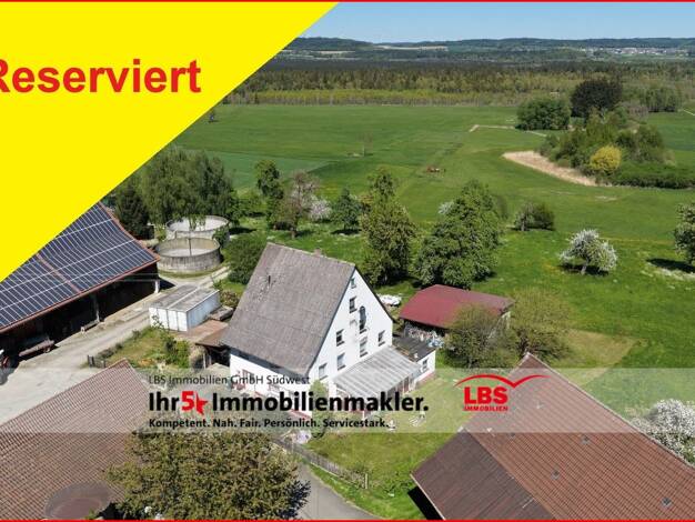 Einfamilienhaus zum Kauf 275.000 € 8 Zimmer 200 m² 1.746 m² Grundstück frei ab sofort Egelreute Ostrach 88356