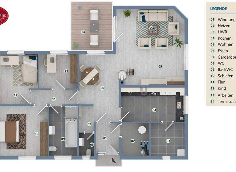 Bungalow zum Kauf 359.500 € 4 Zimmer 108 m² 522 m² Grundstück frei ab sofort Bad Nenndorf 31542