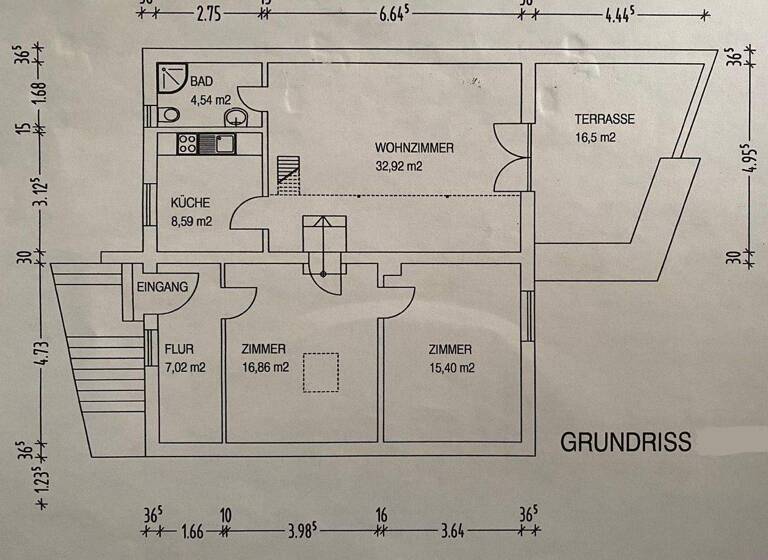Wohnung zur Miete 990 € 3,5 Zimmer 90 m² frei ab 01.06.2026 Achdorf Landshut 84036