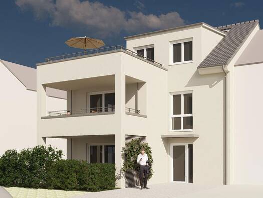 Wohnung zum Kauf - Erstbezug provisionsfrei 345.000 € 3 Zimmer 72 m² 2. Geschoss frei ab 01.04.2026 Obernau 63743