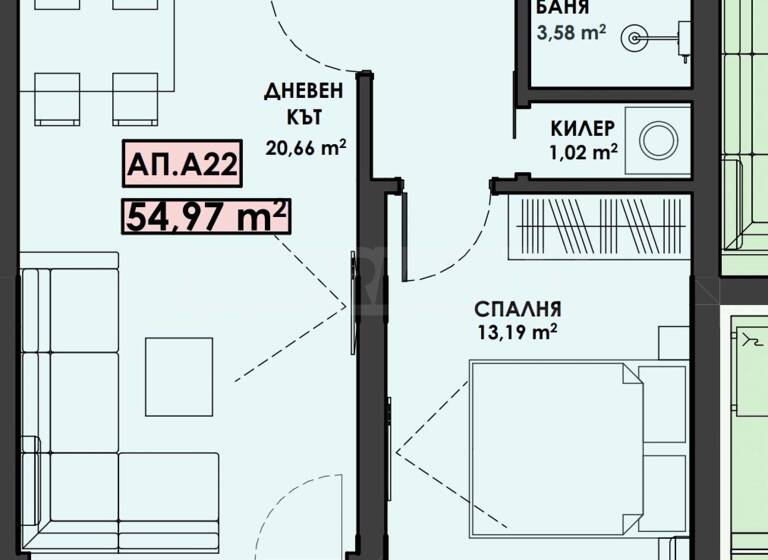 Studio zum Kauf 145.000 € 2 Zimmer 70 m² Plovdiv