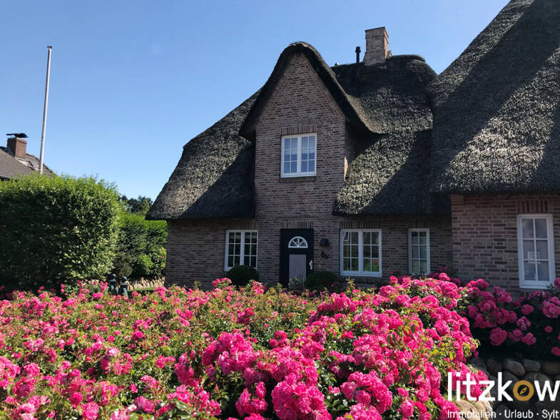 Doppelhaushälfte zum Kauf 1.745.000 € 4 Zimmer 126 m² 759 m² Grundstück Morsum Sylt /  Morsum 25980