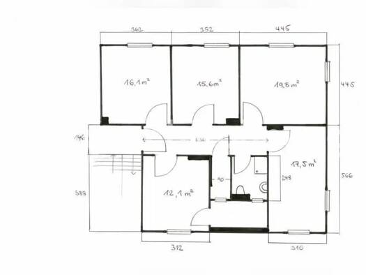 Wohnung zur Miete Tauschwohnung 1.071 € 4 Zimmer 99 m² 1. Geschoss Darmstadt 64293