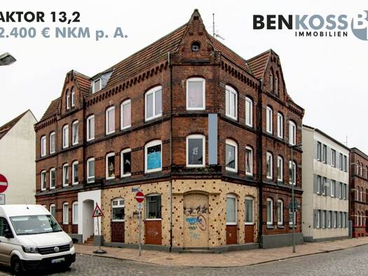 Mehrfamilienhaus zum Kauf als Kapitalanlage geeignet 699.000 € 543 m² 425 m² Grundstück Innenstadt Neumünster 24534