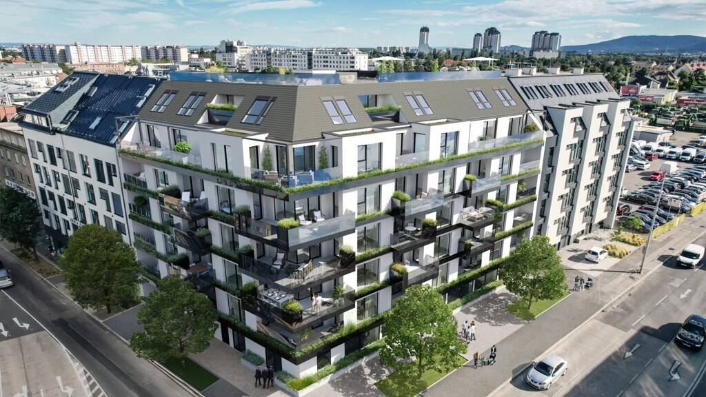 Wohnung zum Kauf - Erstbezug 295.900 € 2 Zimmer 53,3 m² 2. Geschoss Hetzendorfer Straße Wien,Meidling 1120