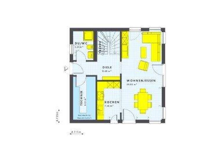 Einfamilienhaus zum Kauf provisionsfrei 528.297 € 5 Zimmer 126 m² 297 m² Grundstück Dietlingen Keltern 75210