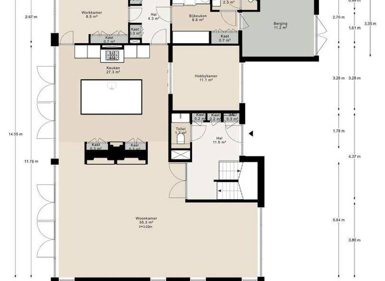 Haus zum Kauf 10.000.000 € 10 Zimmer 397 m² 618 m² Grundstück herman gorterstraat 24 amsterdam 1077 WH