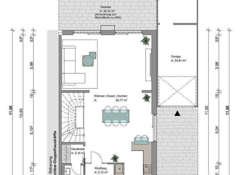 Grundstück zum Kauf 450.000 € 859 m² Grundstück Sterkrade-Nord Oberhausen 46147